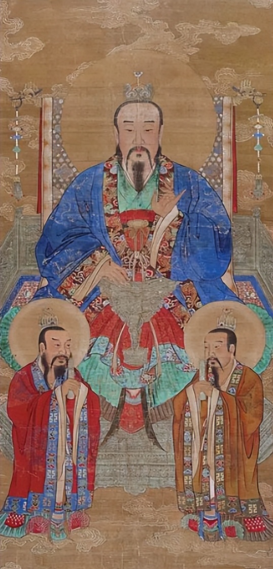 道教神谱天神篇,神谱中的三位天神分别是