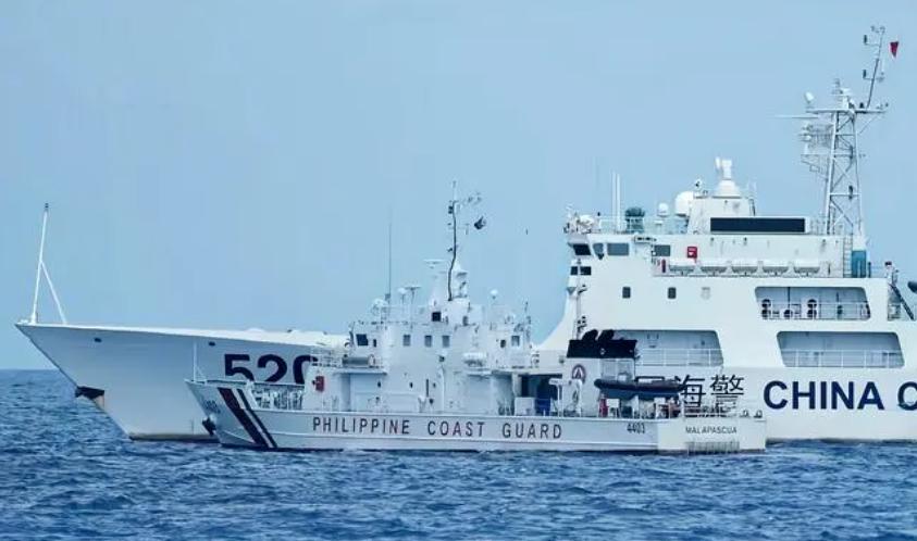 南海海警船与菲律宾对峙,中菲南海对峙最新消息是什么