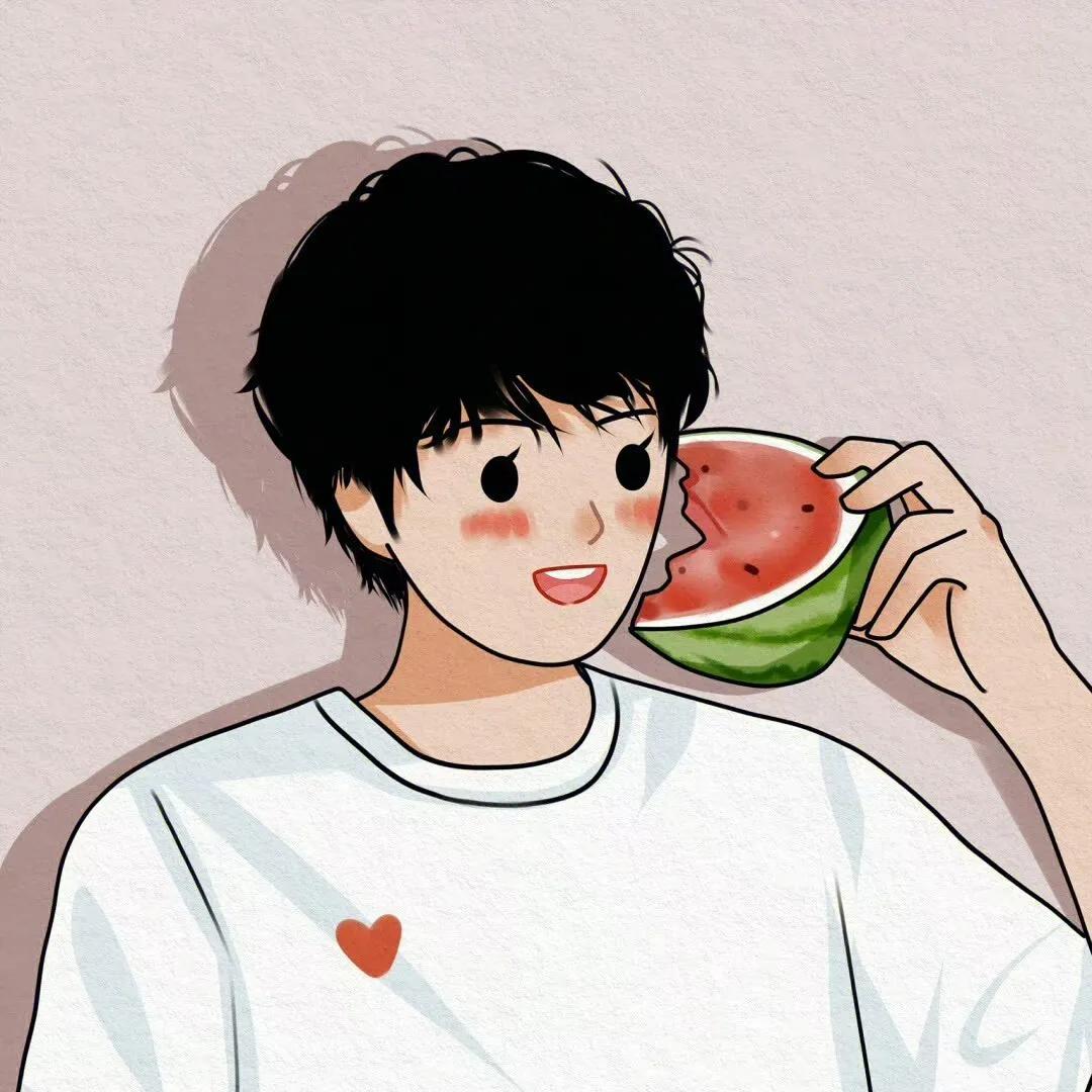 可可爱爱的情侣头像一人一张,对象不是人的情侣头像