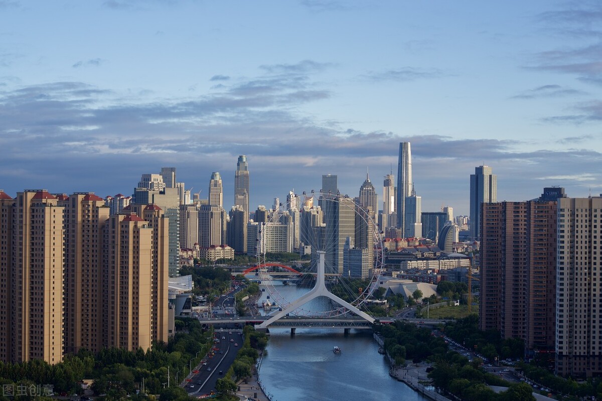 我眼中的天津天塔,天津高清天塔美景图片