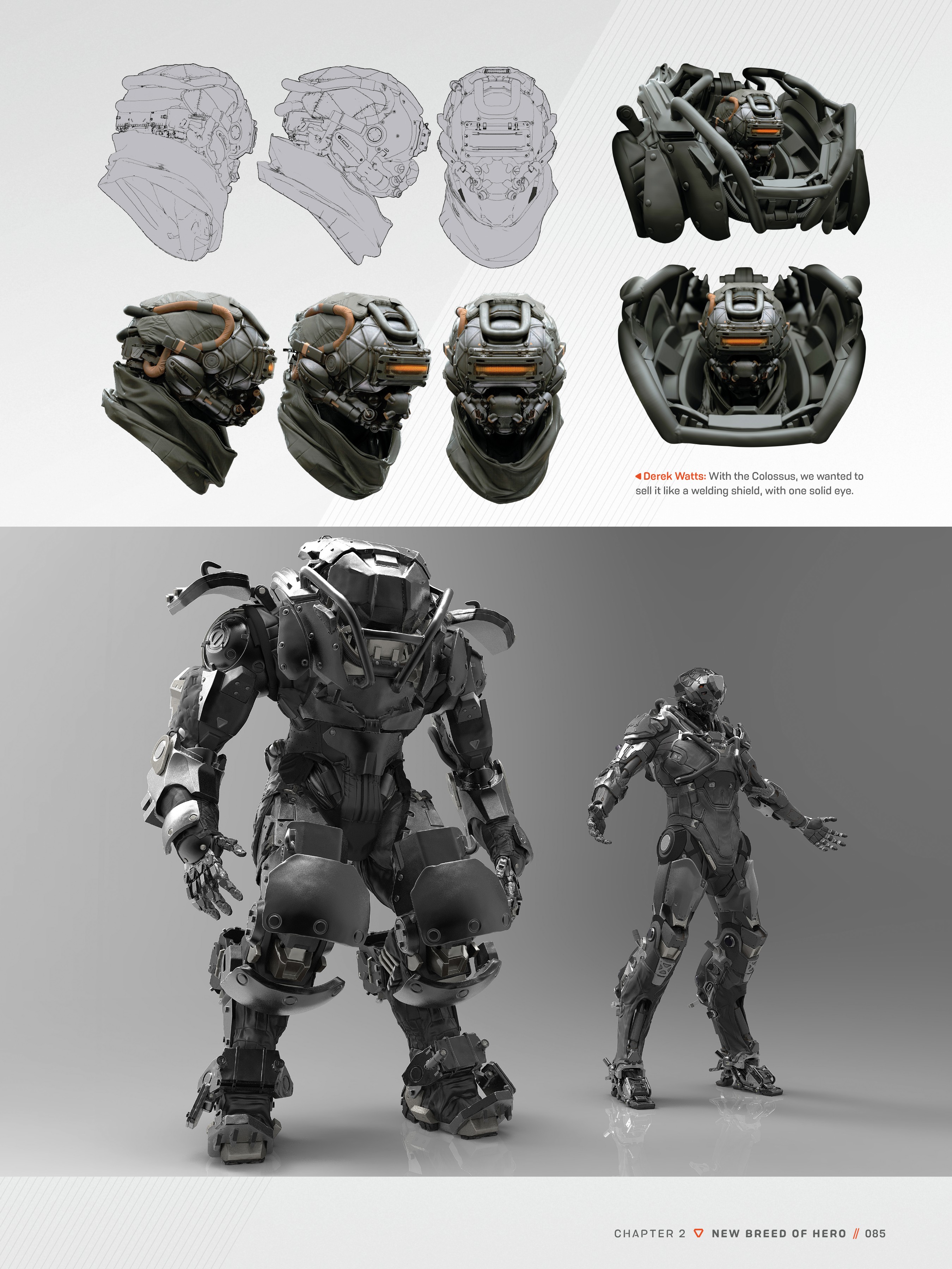 科幻怪与机械战甲的圣歌｜游戏TheArtofAnthem官方艺术设定集