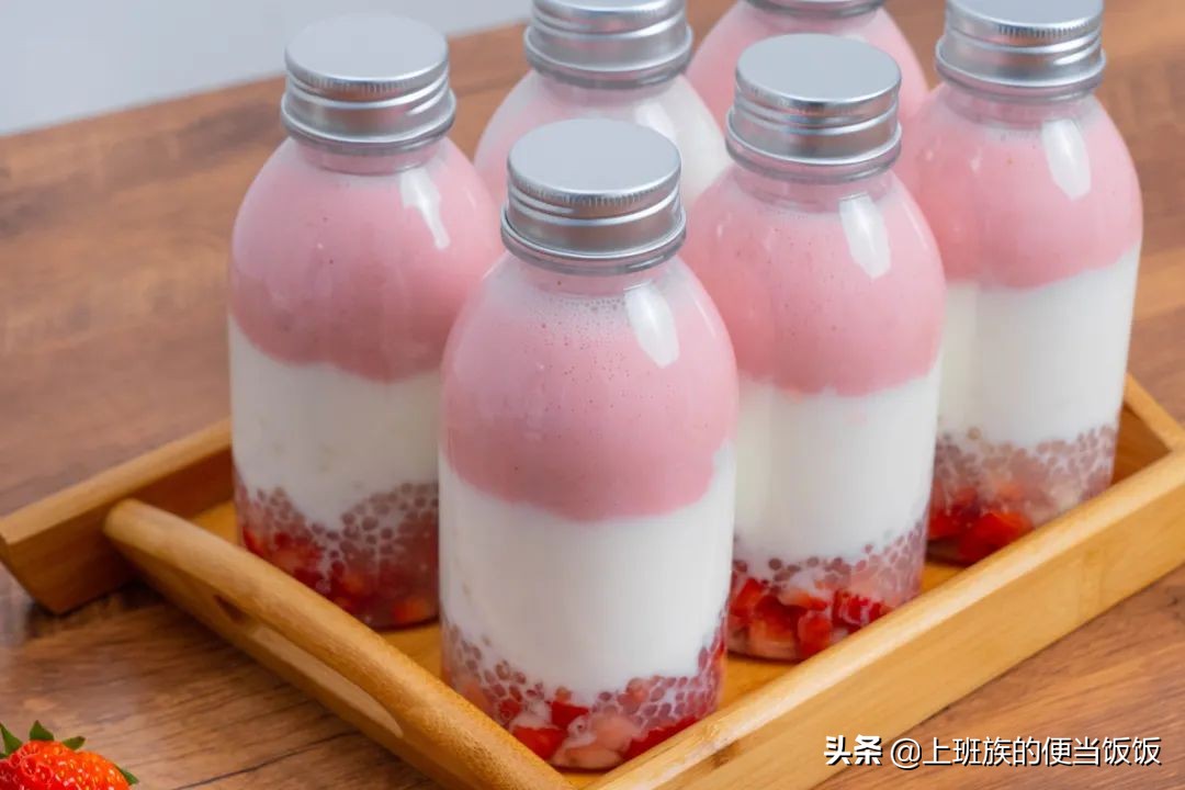 杨枝甘露的制作过程,自制杨枝甘露热饮