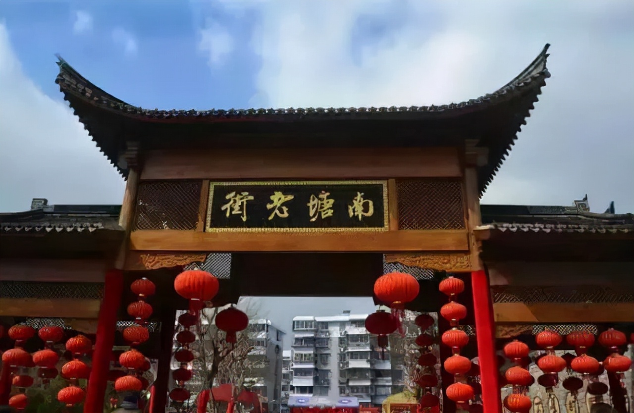 江浙沪最大的美食街,江浙美食街古镇