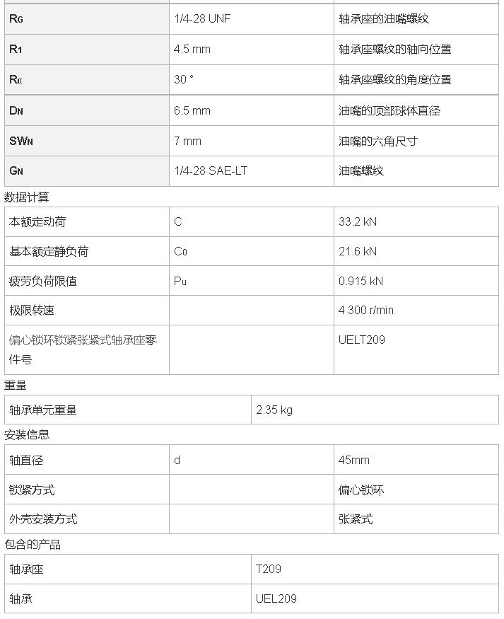 收割机免维护轴承,收割机滚筒用免维护轴承