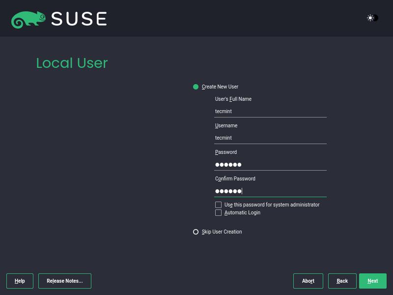 如何安装SUSELinuxEnterpriseServer15SP4