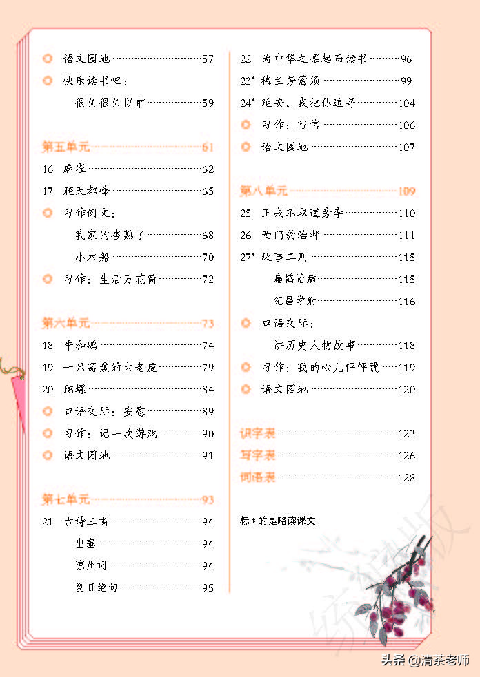 人教四年级上册语文电子课本,人教语文四年级上册电子课本