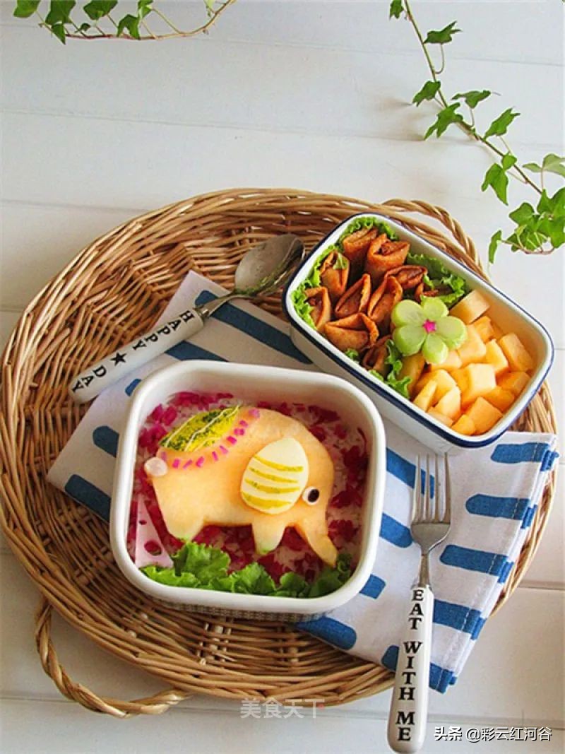 营养健康工作日便当食谱,天气热适合带的便当