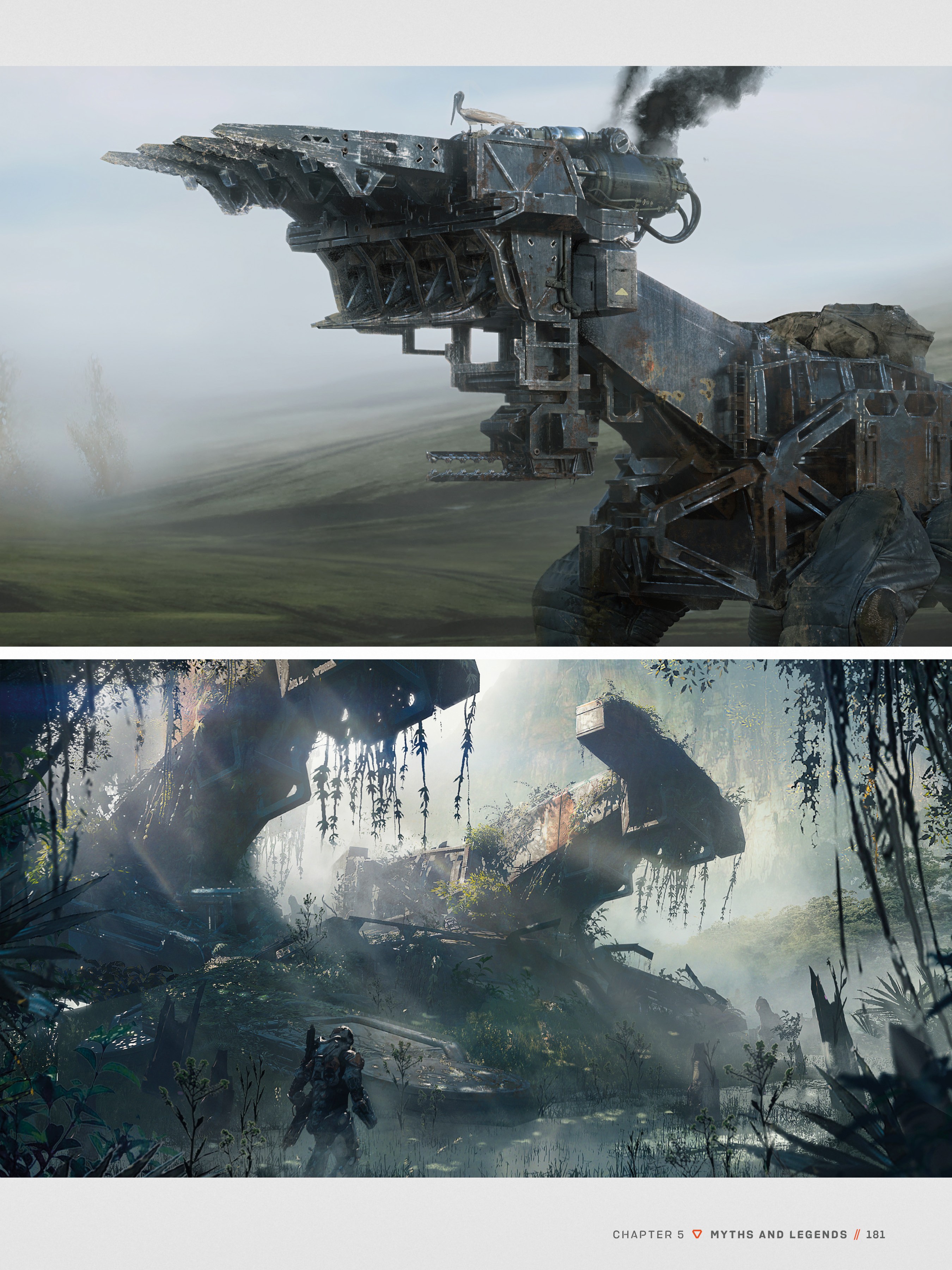 科幻怪与机械战甲的圣歌｜游戏TheArtofAnthem官方艺术设定集