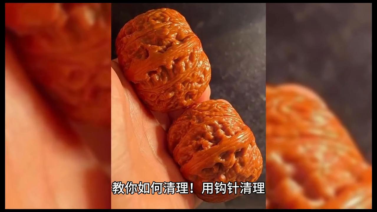 核桃表面脏污怎样去除,核桃脏了用什么方法清洗