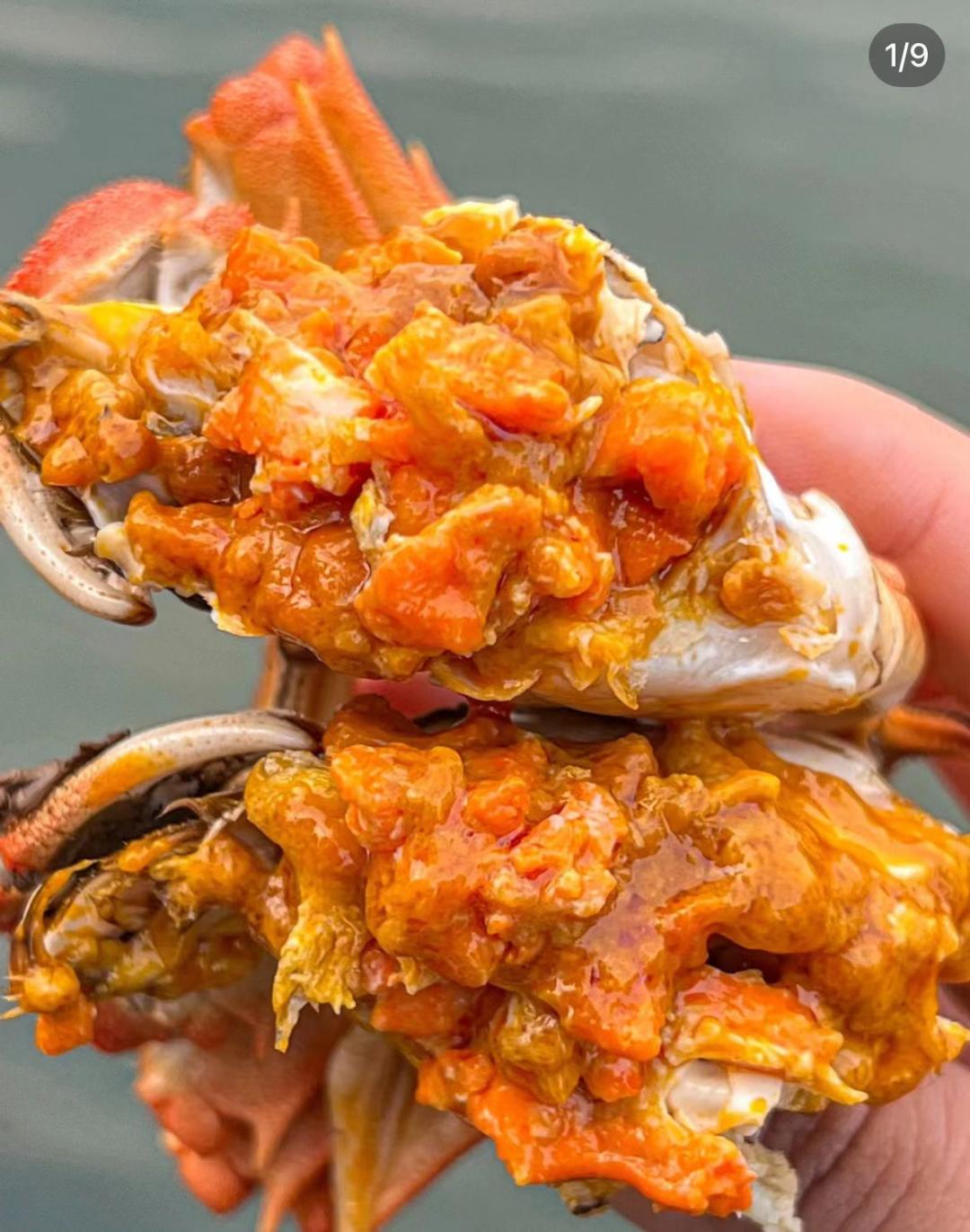 卖大闸蟹现场直播,螃蟹直播卖大闸蟹