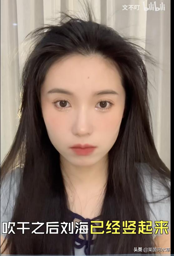 小孩齐刘海太短了怎么补救,小朋友齐刘海变八字刘海