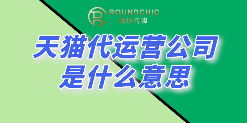 天猫店铺整体代运营服务商,正规天猫靠谱的代运营公司