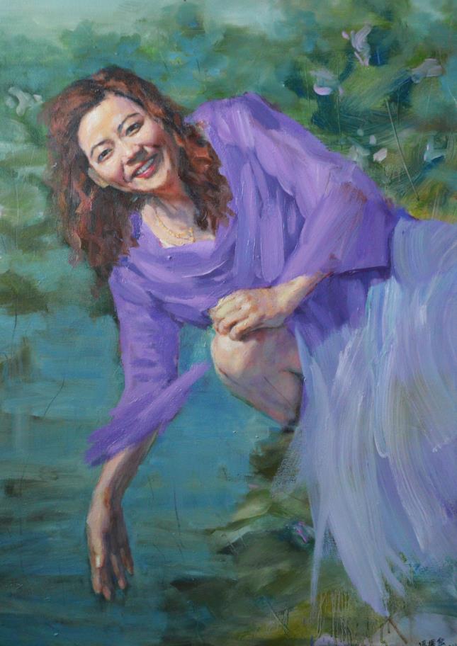 中美艺术作品展,中美书画艺术交流展