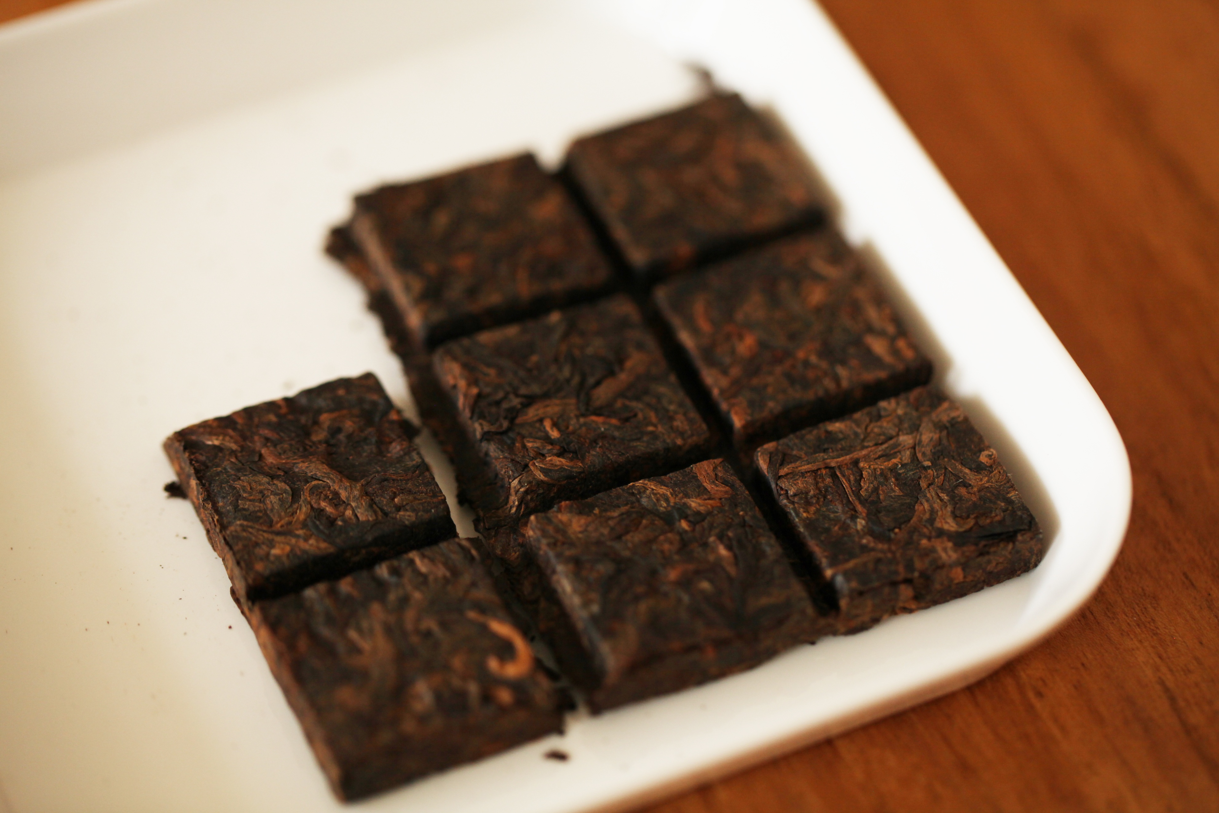 传承018九宫格古树熟茶，易掰好泡，便携式生活茶里的王炸款！