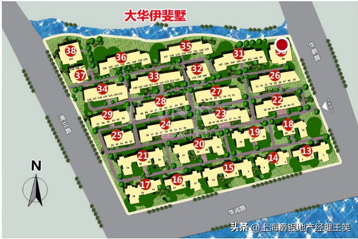 大华伊斐墅多少钱一平,大华伊斐墅小区平面图