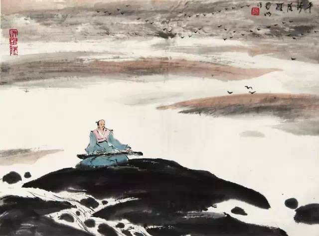 金陵山水画名画欣赏,金陵五大家诗意山水画欣赏