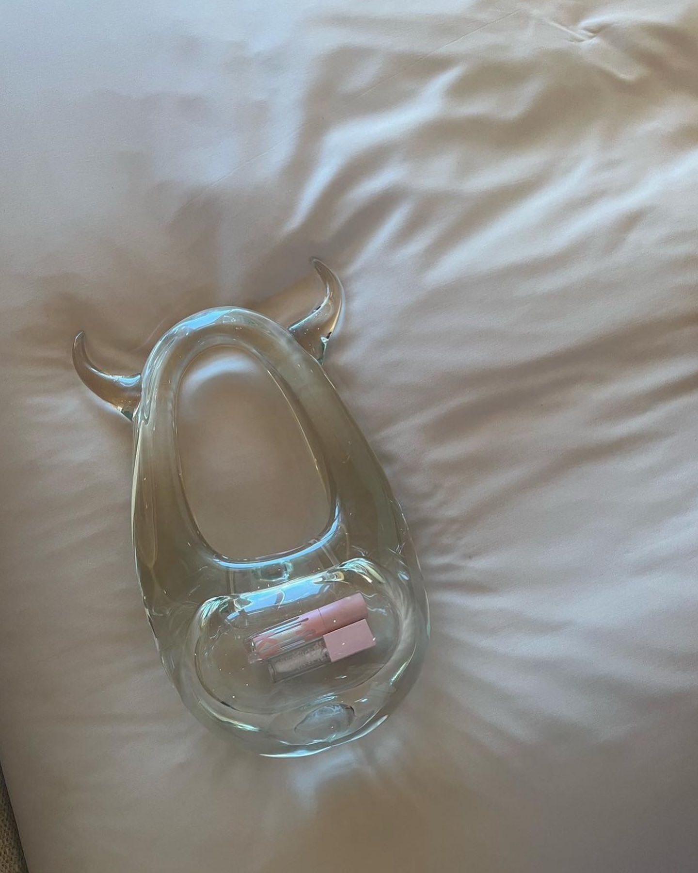 他们用玻璃做了个水晶包,卖得死贵,外国明星还狂爱