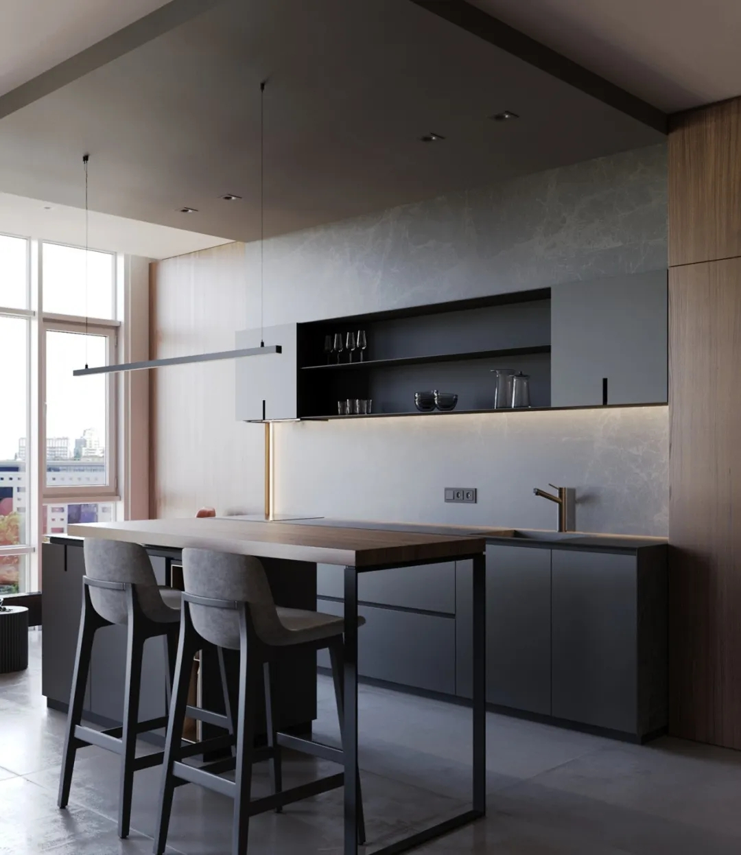 客厅现代风卧室日式风,意式现代简约风卧室颜色搭配