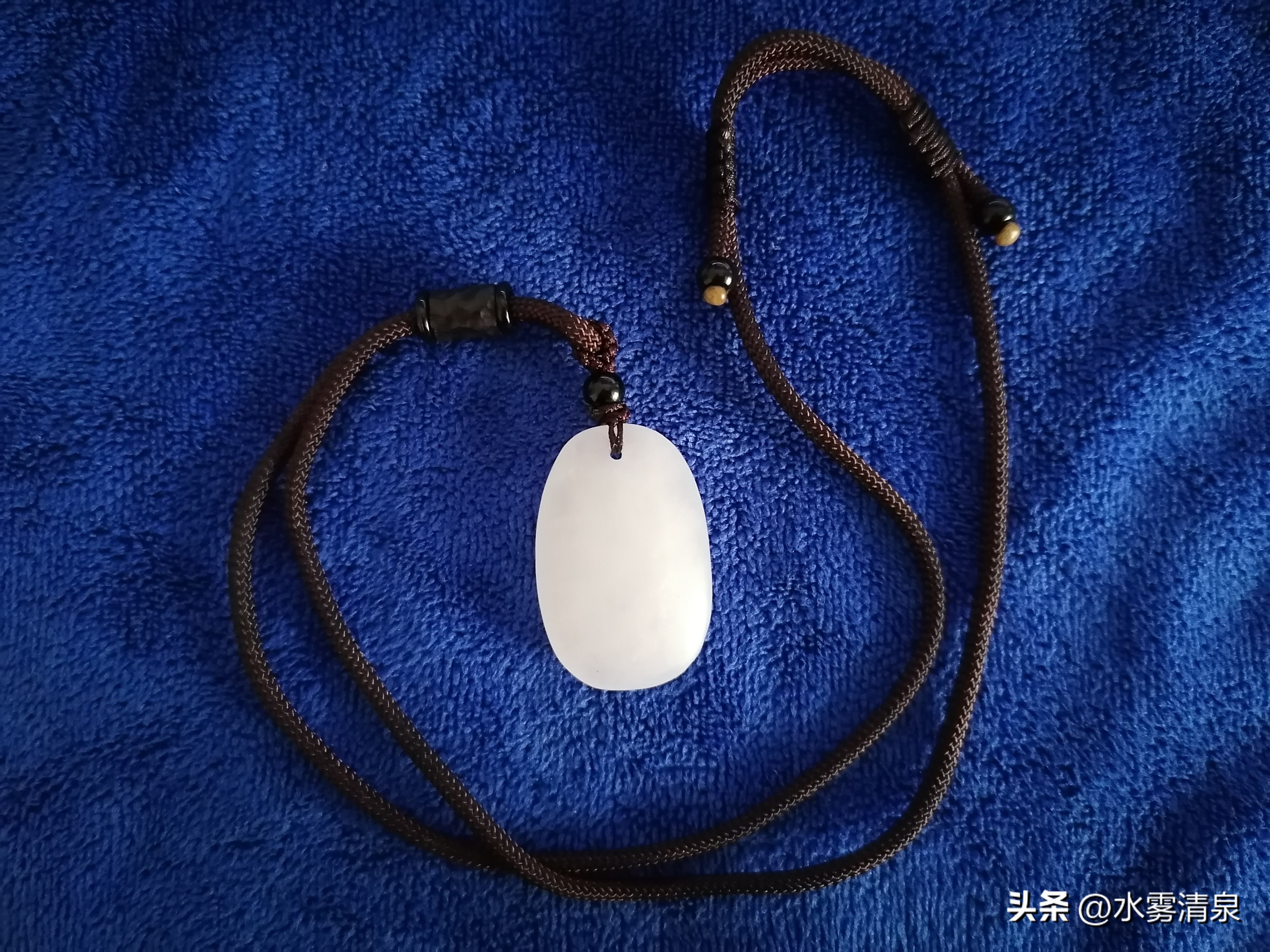 自制月牙玉坠,自制玉坠