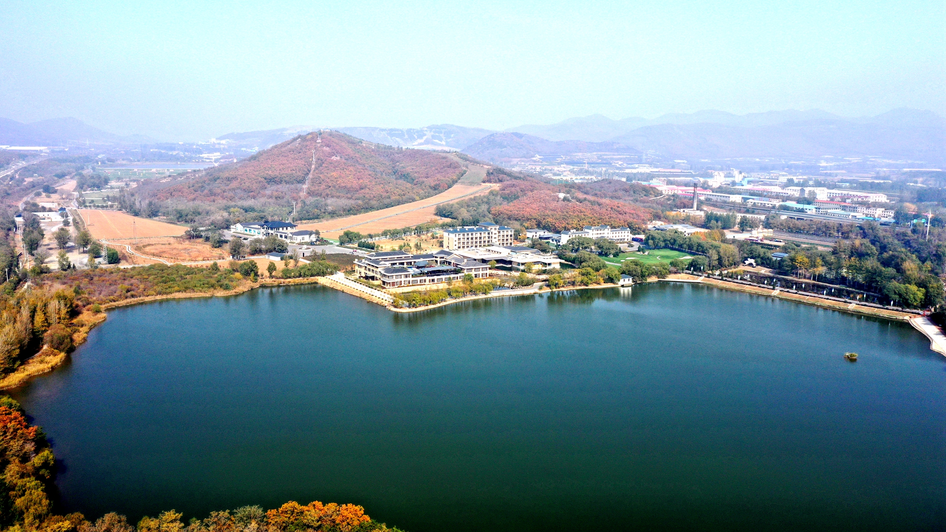 大连铭湖旅游度假温泉,大连铭湖温泉滑雪