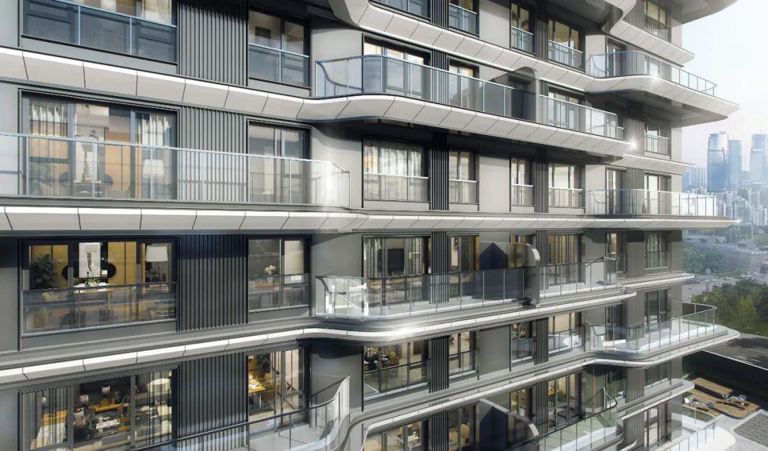 高端住宅立面效果图,高端住宅立面设计