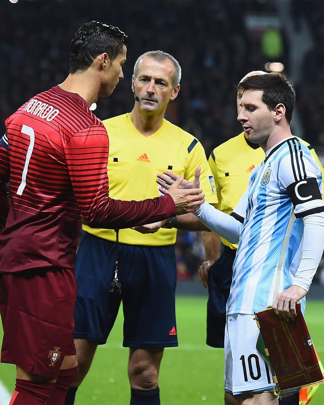 c罗梅西内马尔三人合照,c罗梅西球衣合照