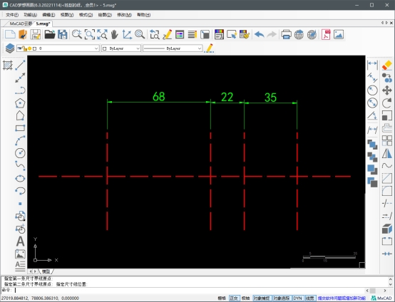 cad教程画重复圆,cad制作圆内基础图形