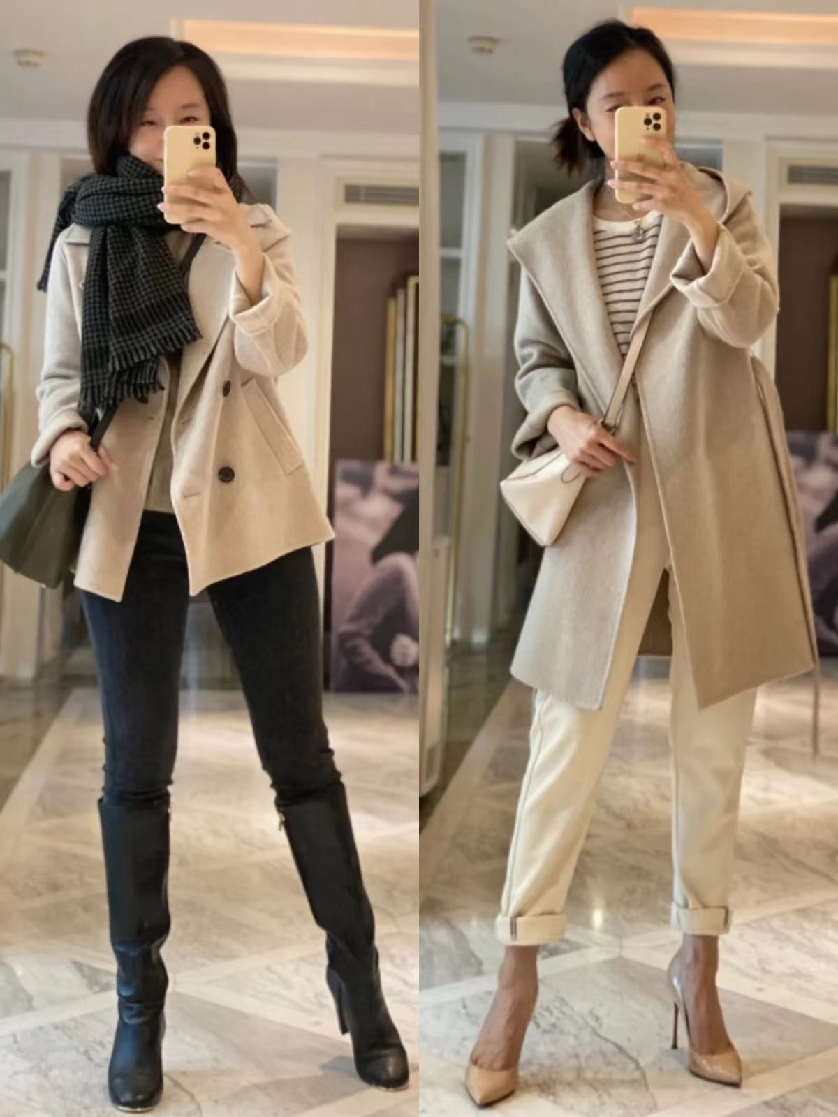 想穿的休闲大衣应该选择什么颜色,双面呢大衣穿什么颜色显高级感