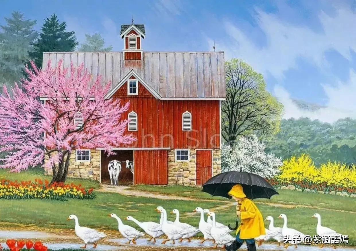 向往的田园生活好悠闲,田园生活一直是我们向往的生活