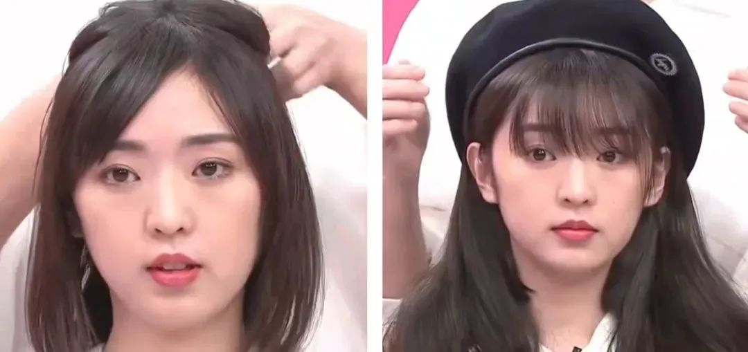 2021减龄最火发型齐刘海,减龄短发18岁