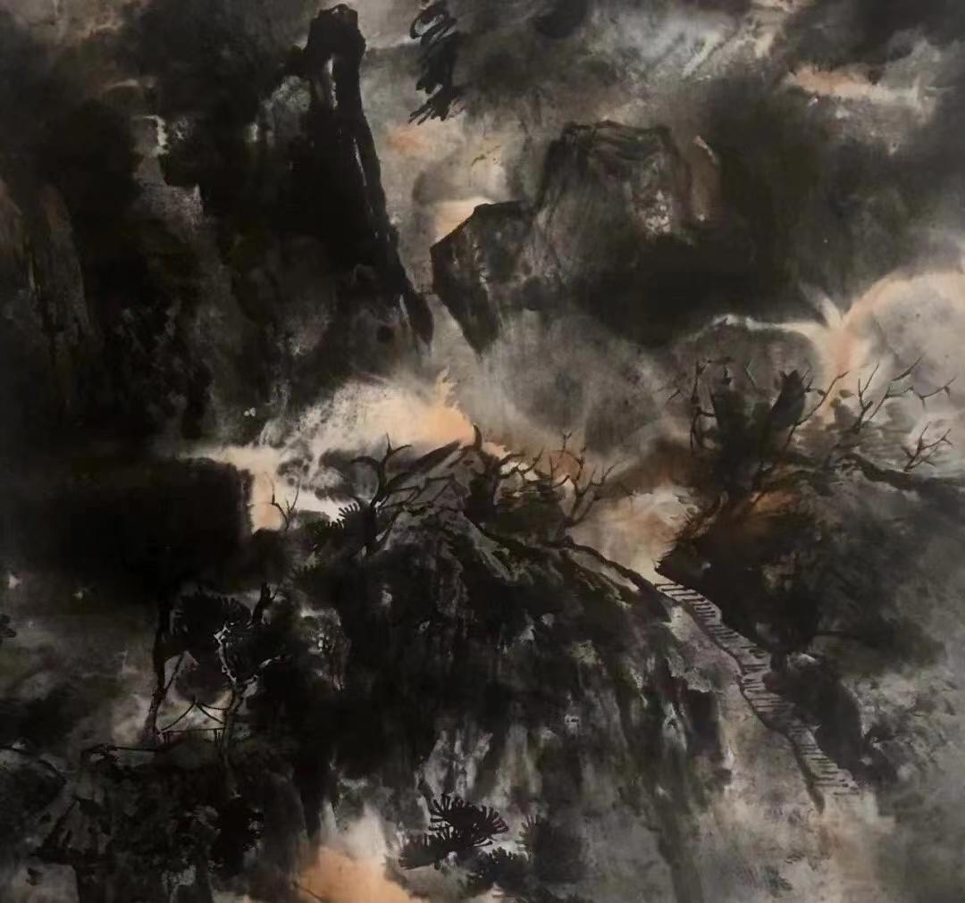 刘鸣水墨画欣赏,当代名家水墨人物画作品欣赏