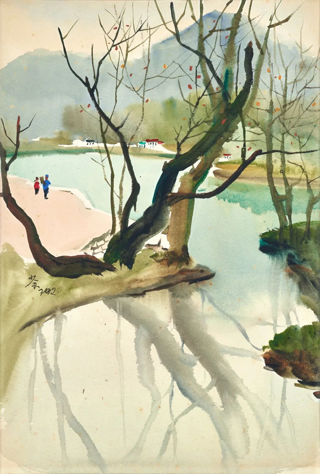 吴冠中的感悟,吴冠中谈什么是震撼心灵的艺术