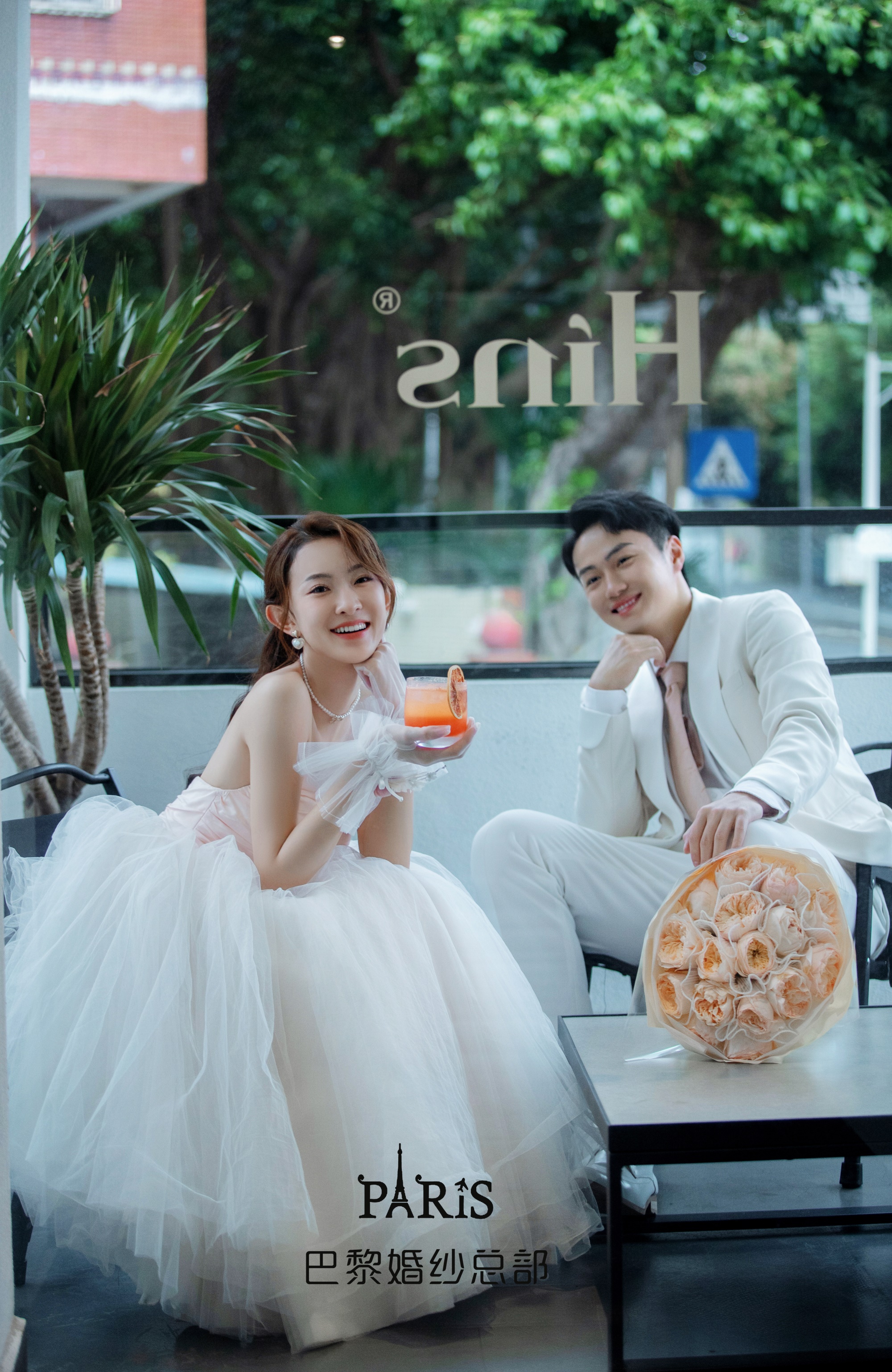 超甜超有爱的韩式婚纱照,清新韩式杂志风婚纱照