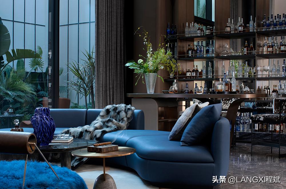 350平轻奢样板房,350平大平层样板间