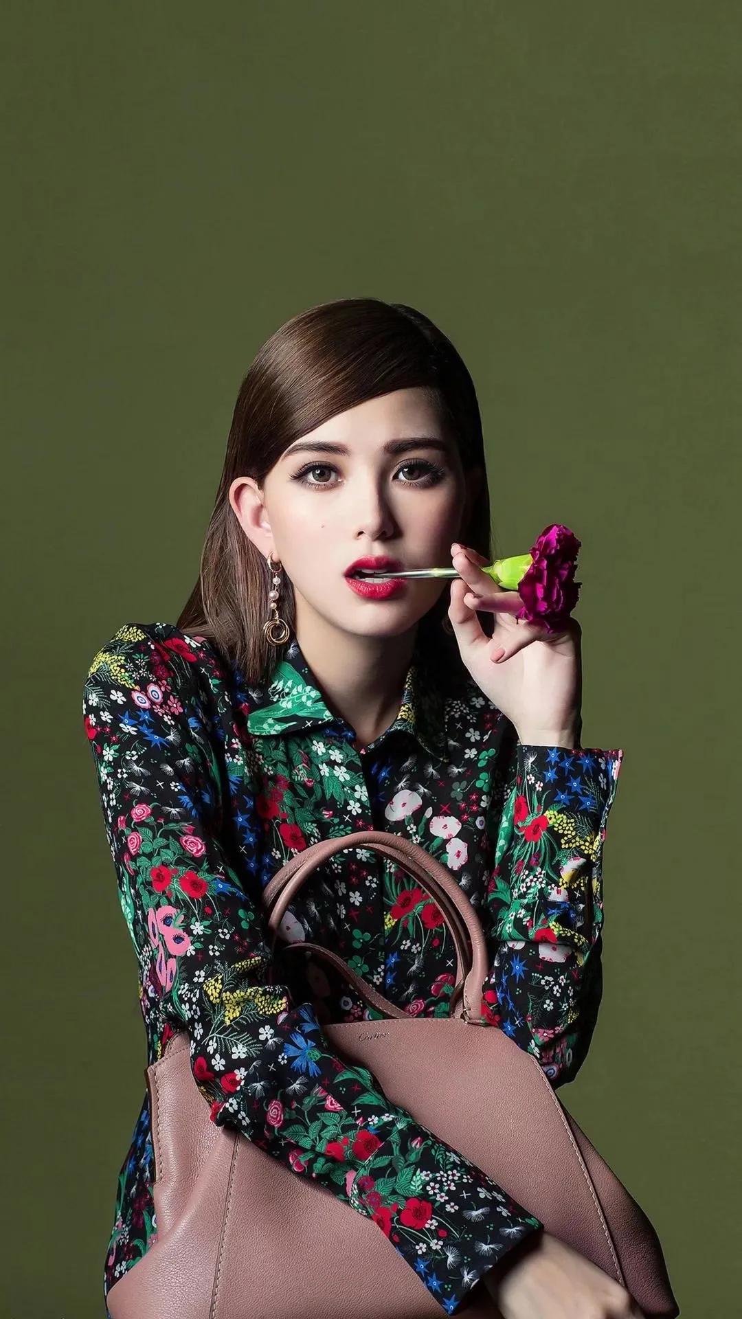 外国艺术照写真造型,精灵妆艺术照国外