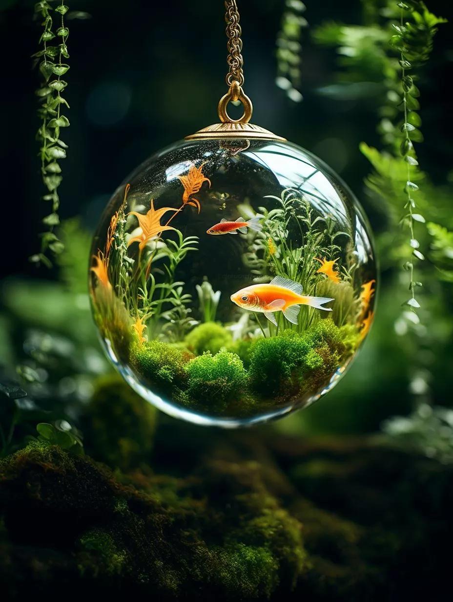 水晶玻璃球吊坠,水晶玛瑙吊坠