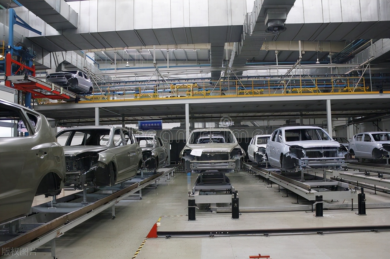 汽车工厂四大车间哪个有前途,汽车厂四大车间示意图