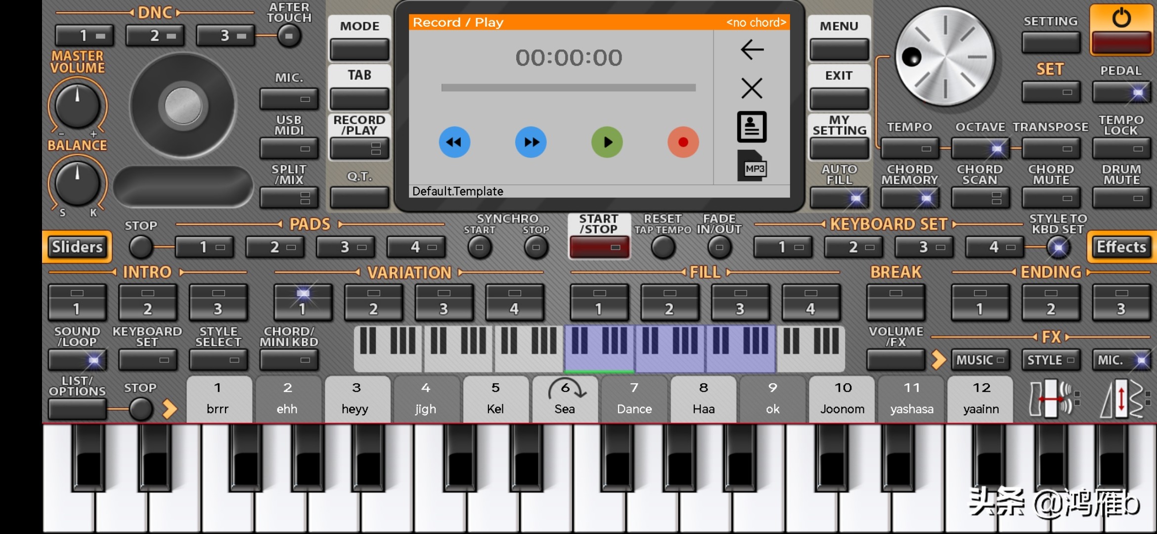 新型手机电子琴很实用,国产手机版电子琴