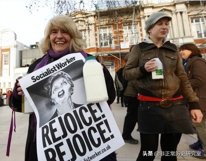 撒切尔夫人改变了她的一生,英国第一女强人撒切尔