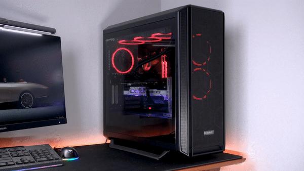 1000块6把风扇，是什么样的体验？德静界LightWings装机