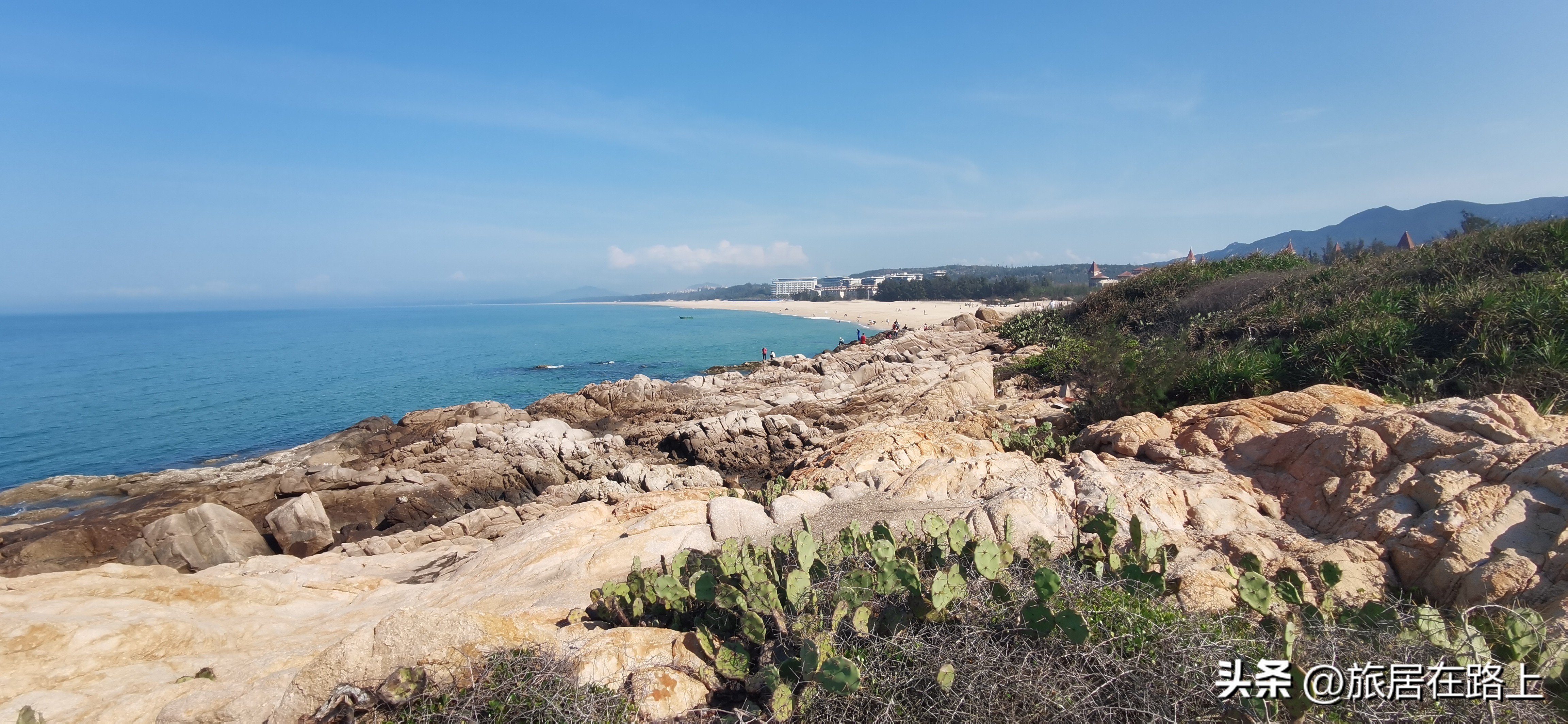 棋子湾上的仙人掌,海南棋子湾旅游攻略一日游