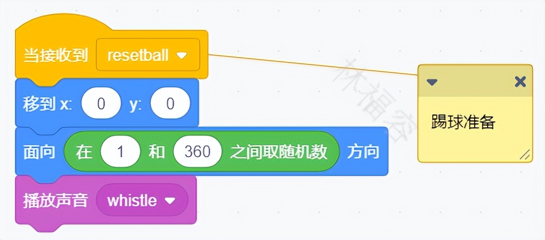 少儿编程scratch挡球,scratch初级编程踢足球