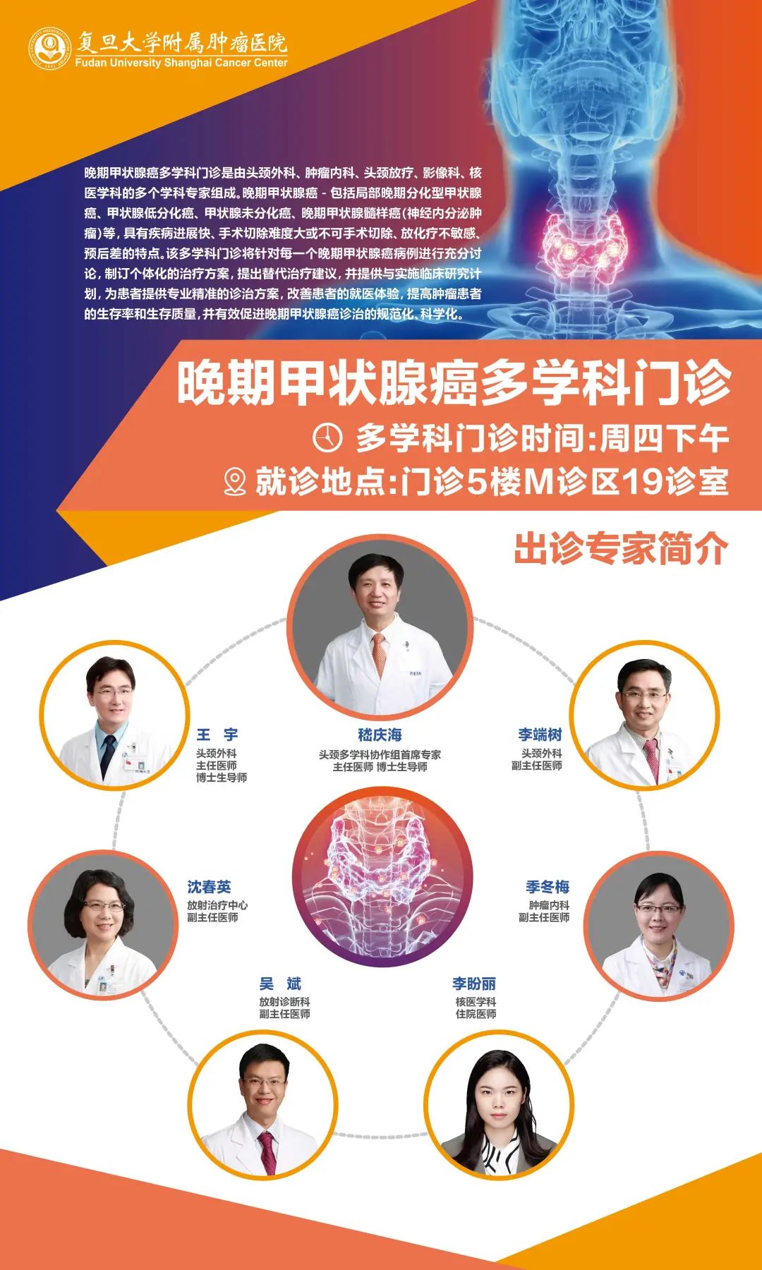 早诊断早发现早治疗临床意义,复旦大学附属肿瘤医院肿瘤专家