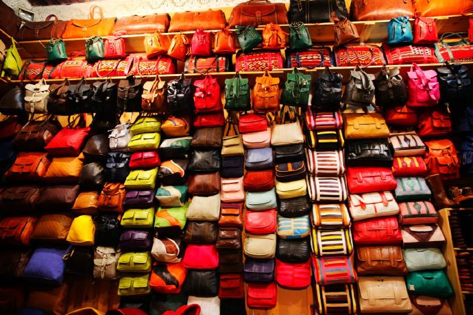 摩洛哥皮革大染坊菲斯 (摩洛哥的皮革染坊)