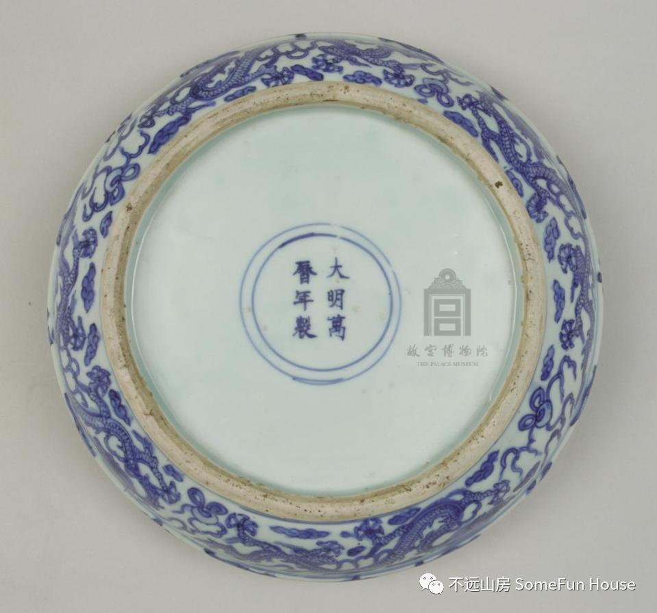 万历晚期青花瓷器特点,万历朝有没有无款官窑瓷器