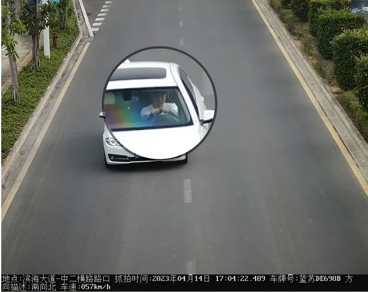 儋州交警不戴安全带曝光,不系安全带被拍马上通知车主吗