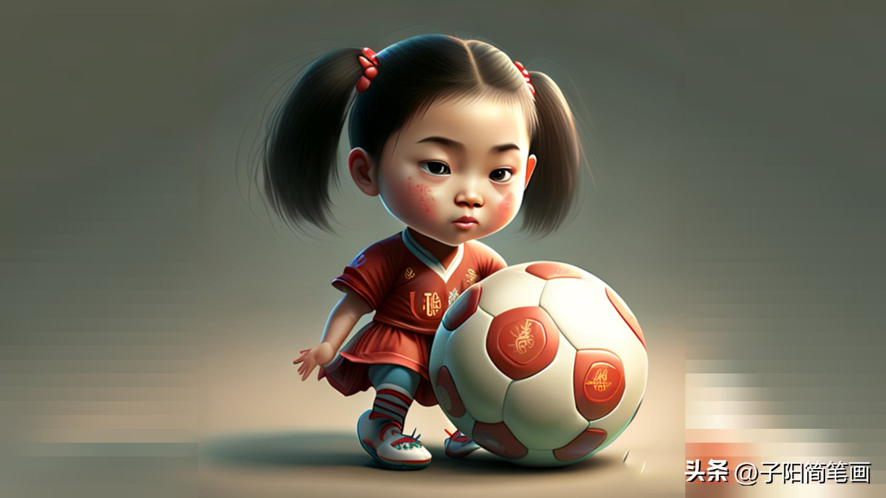 足球宝贝啦啦队图片,可爱足球啦啦队图片卡通图