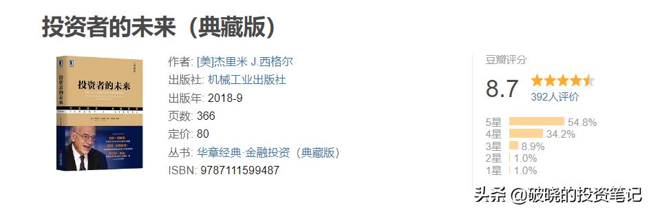 十大投资入门书籍,投资书单推荐