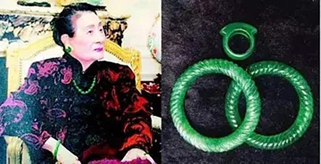 宋美龄麻花手镯值多少钱,宋美龄翡翠手镯价值两亿