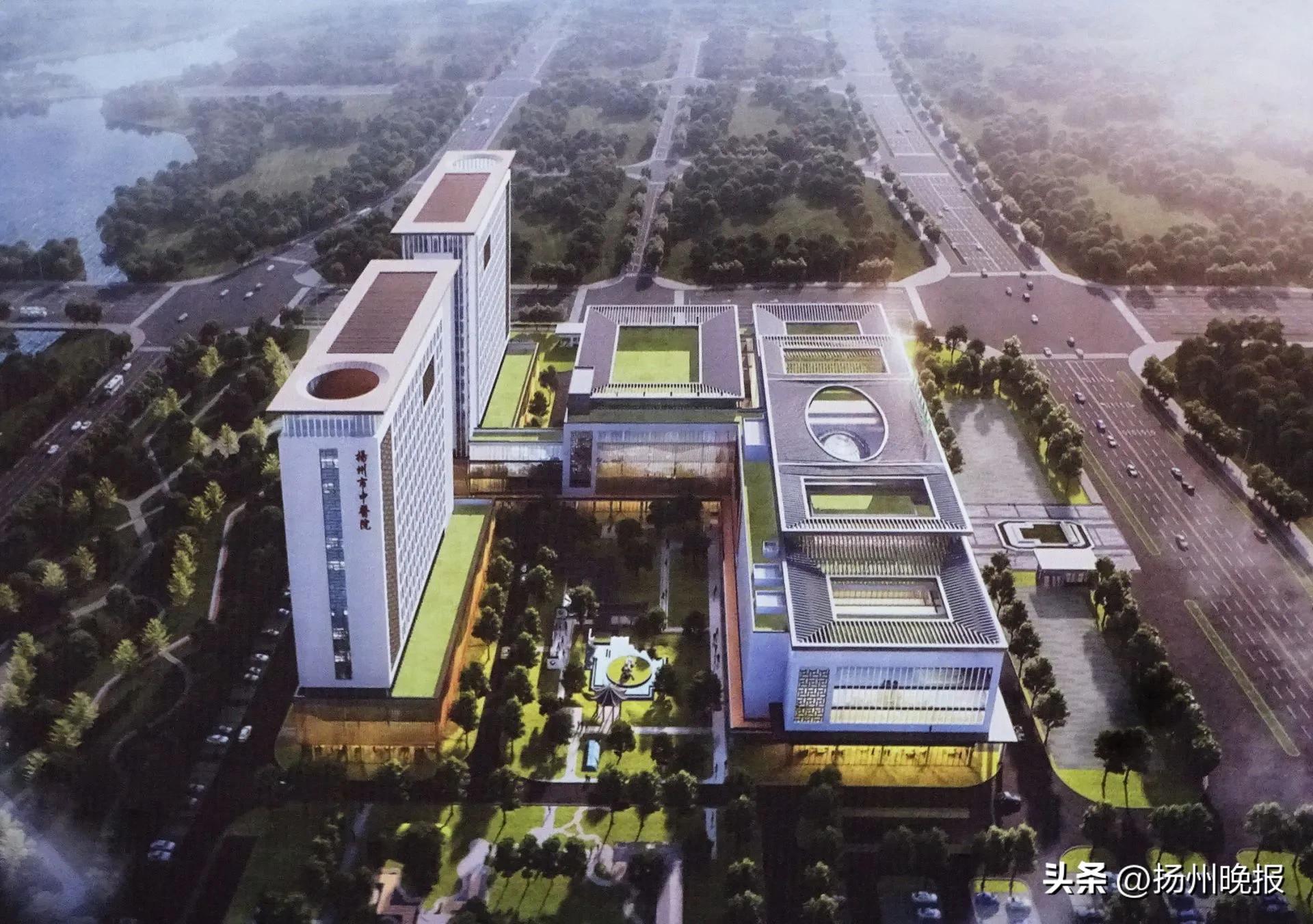 扬州西区新城规划中医院,扬州西区规划的中医院分院